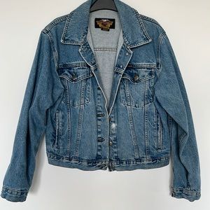 Harley-Davidson blue jean jacket